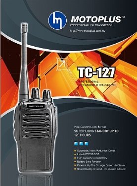 motoplus walkie talkie TC-127