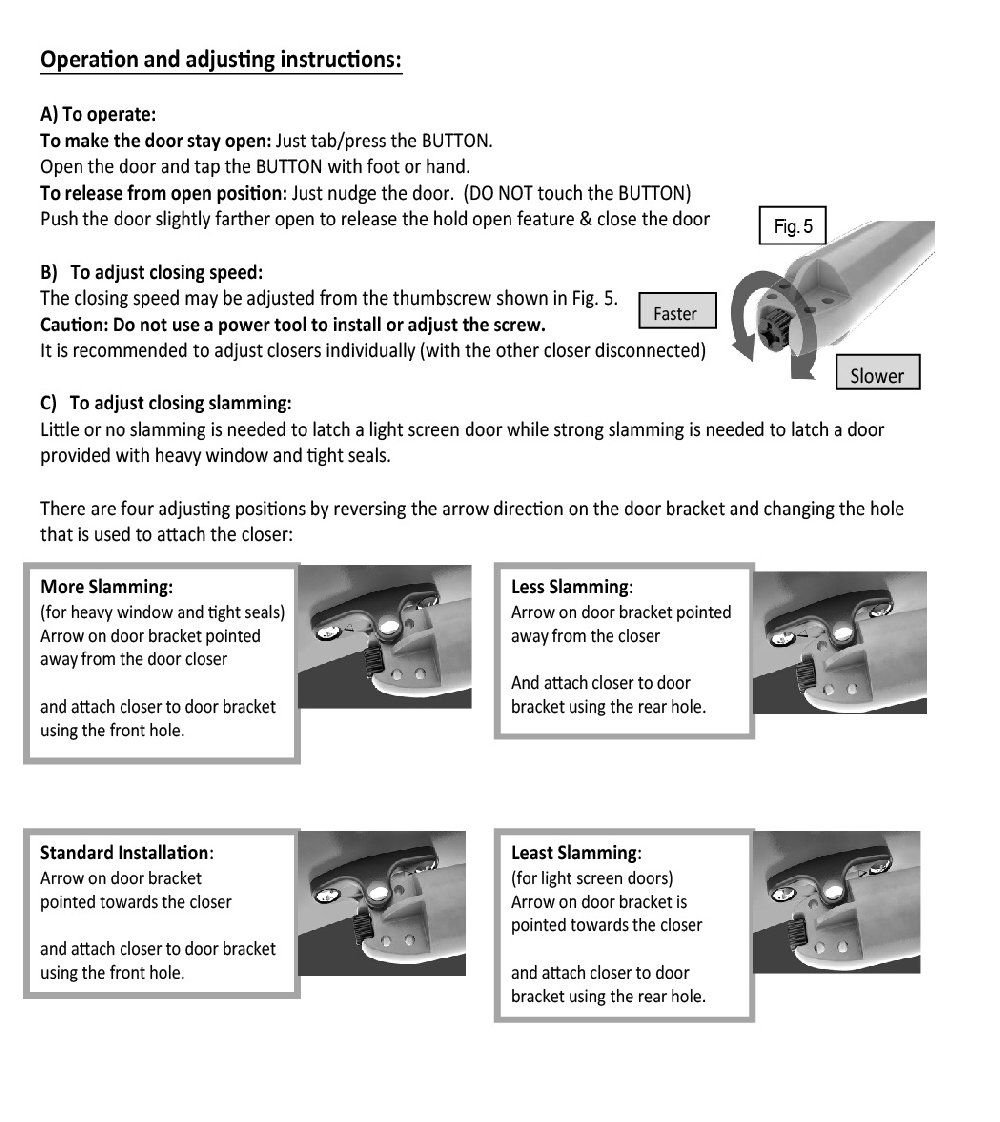 888 EZ DOOR CLOSER PG 3