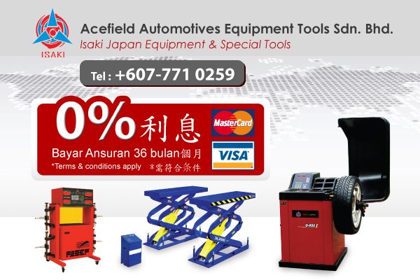 Acefield Automotives Equipment Tools Sdn Bhd