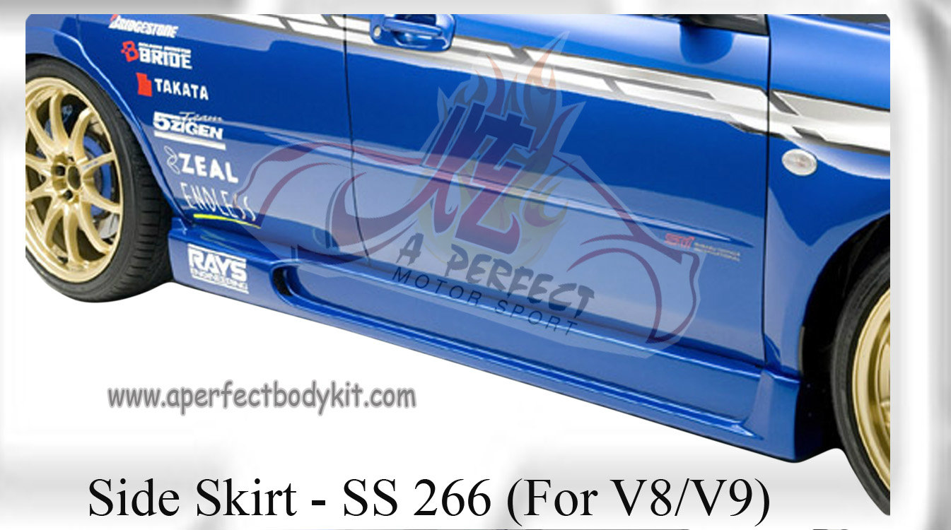 Subaru Version 8 2004 Ing Side Skirt 