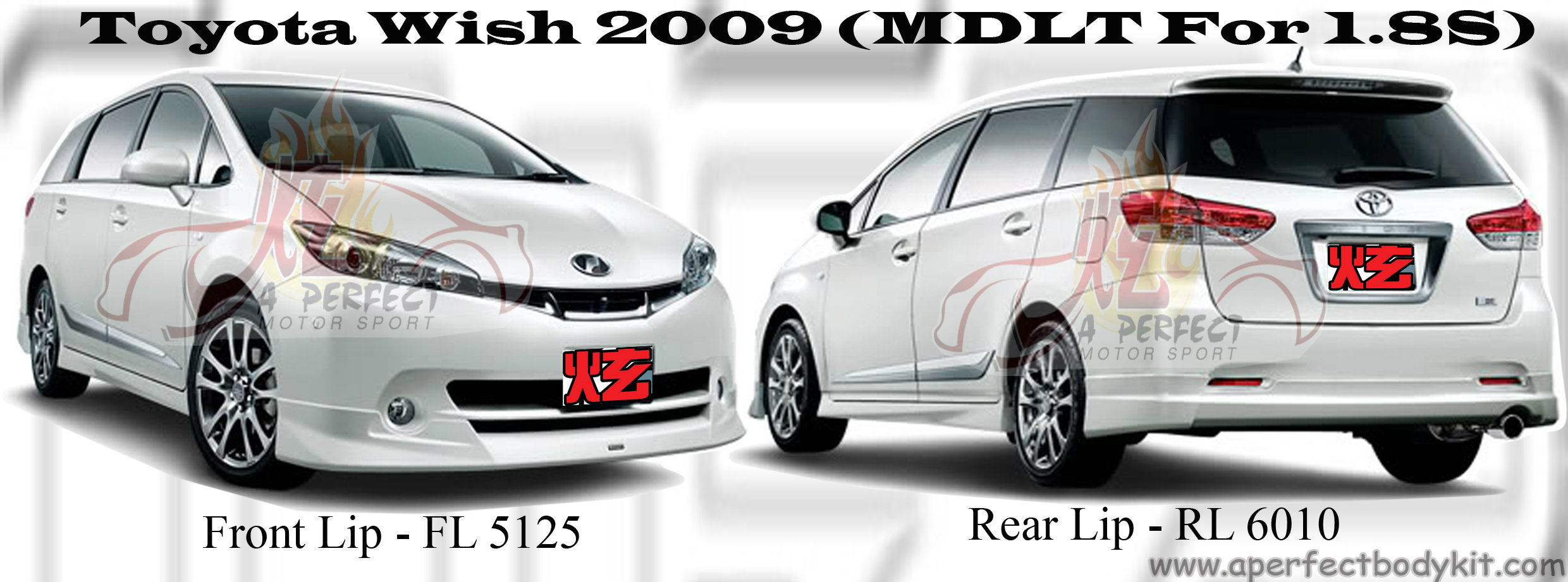 Toyota Wish 2009 MDLT Style For 1.8S