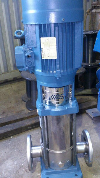 Lowara Stainless Steel Pump 4KW SV1604F40, 3KW SV416F30, 2.2