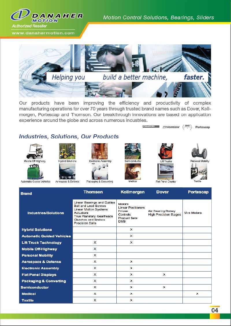 FEG is Authorized Reseller DANAHER MOTION Motors Malaysia Johor Penang Melaka Selangor FEG is Authorized Reseller DANAHER MOTION Motors Malaysia Johor Penang Melaka Selangor