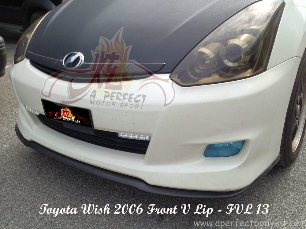 Toyota Wish 2006 Front V Lip 