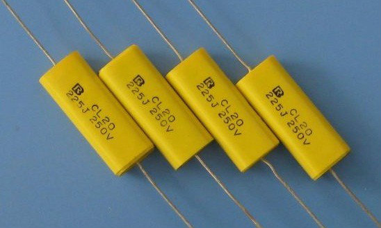 Metallized Polyester Film-Flat Axial Capacitor CL20