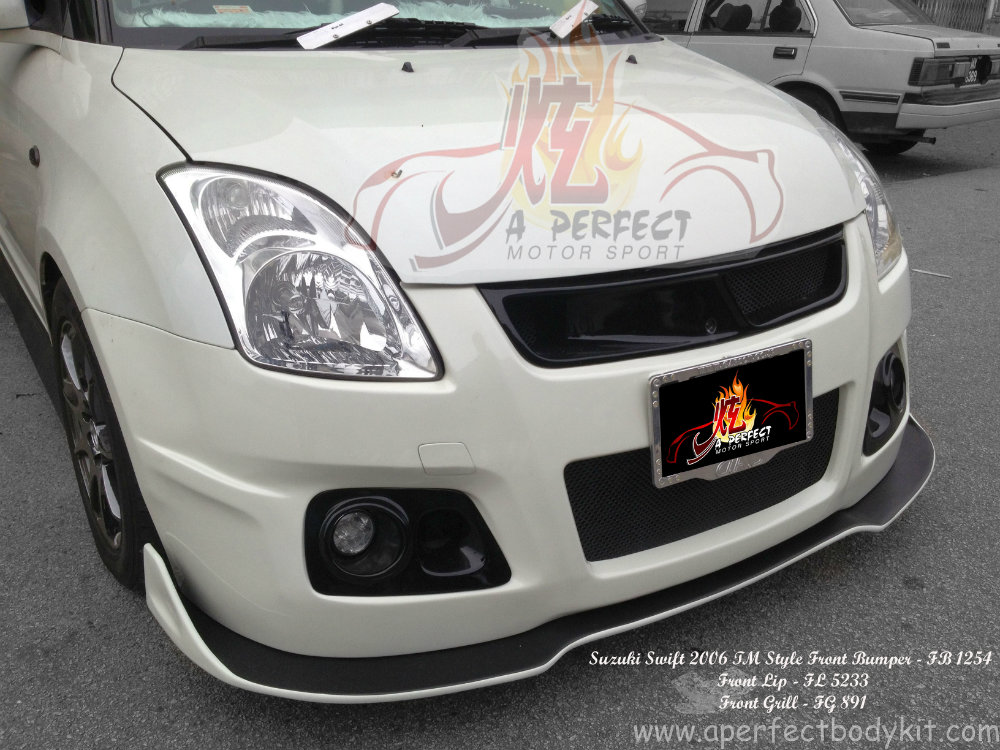 Suzuki Swift 2006 TM Style Front Bumper 