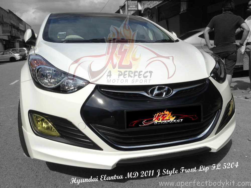 Hyundai Elantra MD 2011 J Style Front Lip 