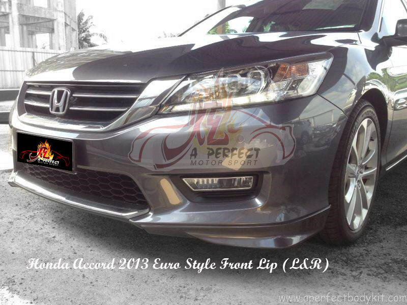 Honda Accord 2013 Euro Style Front Lip (L&R)