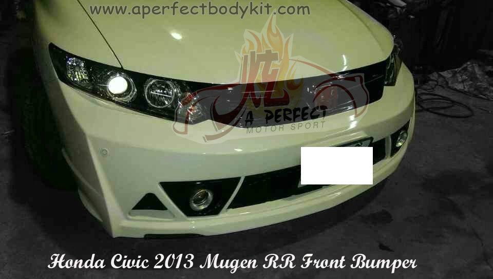 Honda Civic 2013 Mugen RR Front Bumper 