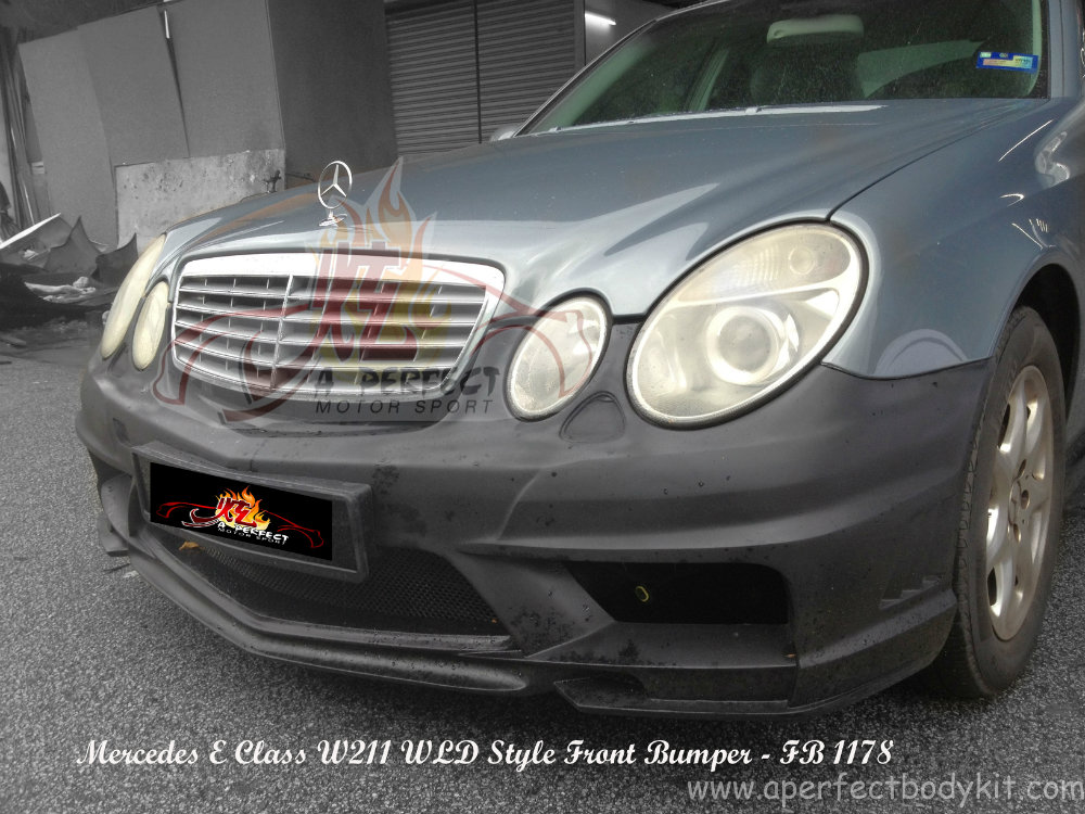 Mercedes E Class W211 WLD Style Front Bumper 