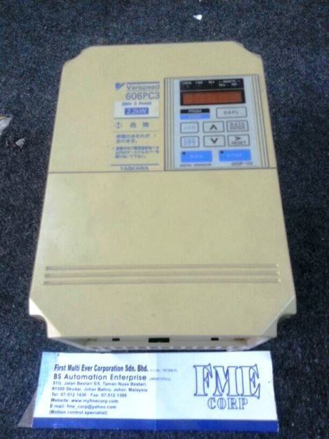 YASKAWA VARISPEED 606PC3 CIMR-PCA20P2 CIMR-PCA20P4 CIMR-PCA20P7 MALAYSIA SINGAPORE INDONESIA YASKAWA VARISPEED 606PC3 CIMR-PCA20P2 CIMR-PCA20P4 CIMR-PCA20P7 MALAYSIA SINGAPORE INDONESIA