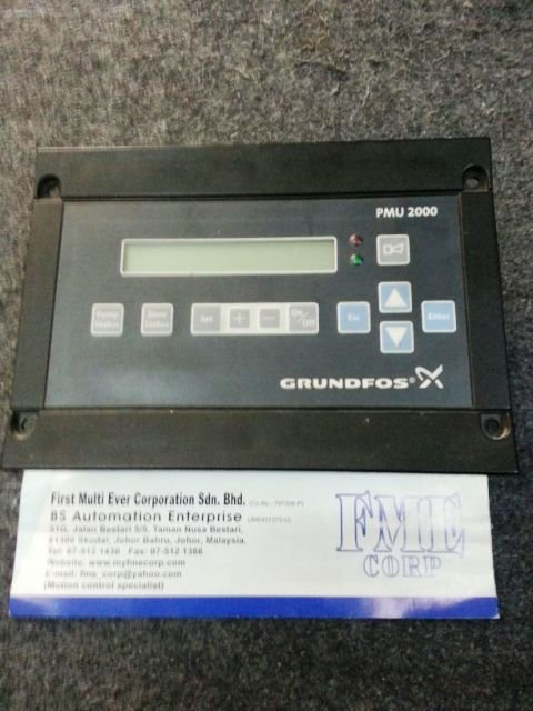 GRUNDFOS PUMP CONTROL PMU 2000 DISPLAY REPAIR INDONESIA SINGAPORE MALAYSIA BRUNEI GRUNDFOS PUMP CONTROL PMU 2000 DISPLAY REPAIR INDONESIA SINGAPORE MALAYSIA BRUNEI