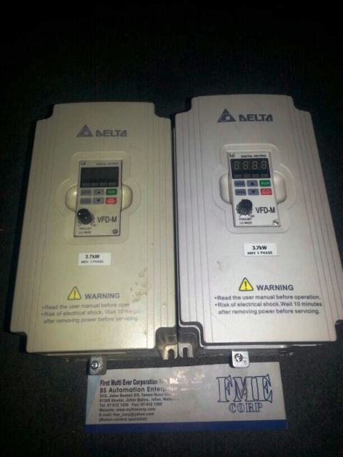DELTA INVERTER VFD-M 460V 7.5KW 5.5KW 3.7KW 2.2KW 1.5KW 0.75KW MALAYSIA INDONESIA SINGAPORE DELTA INVERTER VFD-M 460V 7.5KW 5.5KW 3.7KW 2.2KW 1.5KW 0.75KW MALAYSIA INDONESIA SINGAPORE