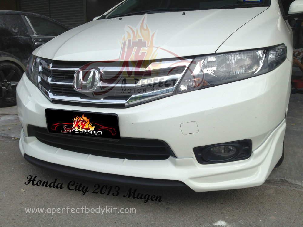 Honda City 2013 Mugen Front Skirt 