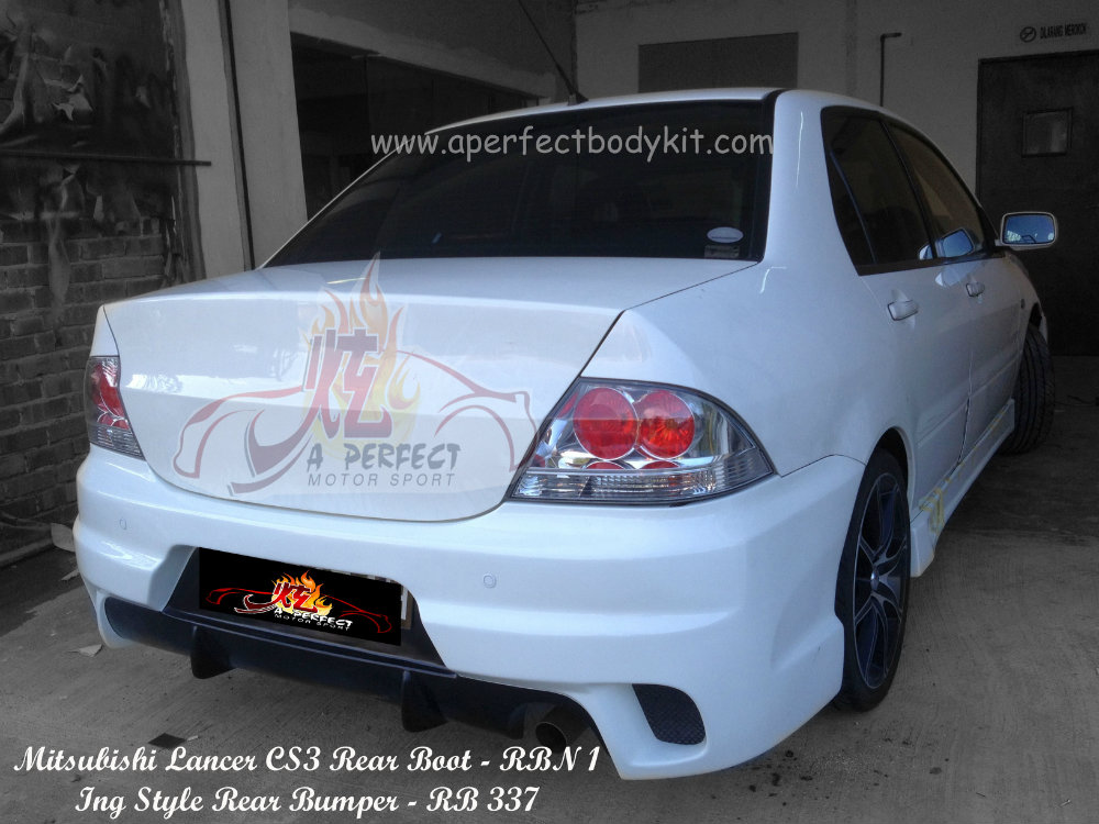 Mitsubishi Lancer CS3 Ing Style Rear Bumper Mitsubishi Lancer CS3 Johor
