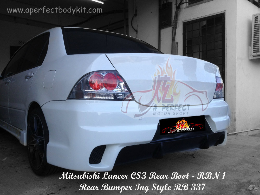 Mitsubishi Lancer CS3 Ing Style Rear Bumper Mitsubishi Lancer CS3 Johor