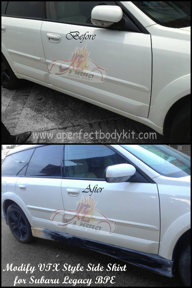 Modify VTX Side Skirt for Subaru Legacy BPE 