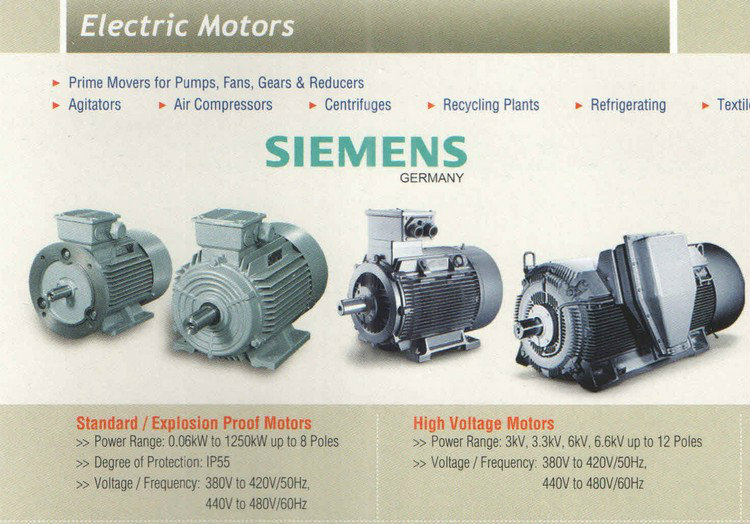 Siemens Electric Motor