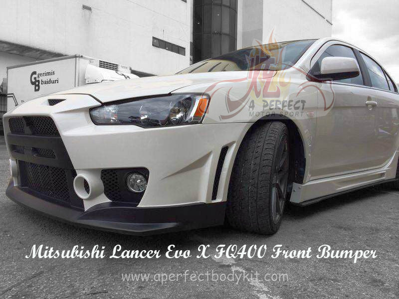 Mitsubishi Lancer Evo X FQ400 Front Bumper 