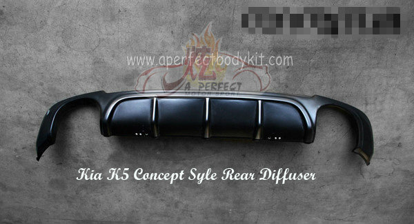 Kia K5 Concept Style Rear Diffuser 