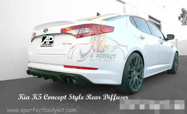 Kia K5 Concept Style Rear Diffuser 