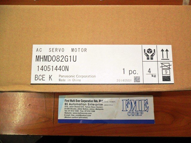 PANASONIC AC SERVO MOTOR MHMD082G1U BRUNEI JAKARTA BATAM INDONESIA SINGAPORE MALAYSIA PANASONIC AC SERVO MOTOR MHMD082G1U BRUNEI JAKARTA BATAM INDONESIA SINGAPORE MALAYSIA