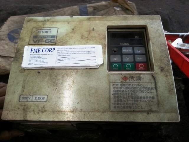 NATIONAL MATSUSHITA PANASONIC NAIS INVERTER VF-6E 220V MALAYSIA JAKARTA INDONESIA SINGAPORE BRUNEI NATIONAL MATSUSHITA PANASONIC NAIS INVERTER VF-6E 220V MALAYSIA JAKARTA INDONESIA SINGAPORE BRUNEI