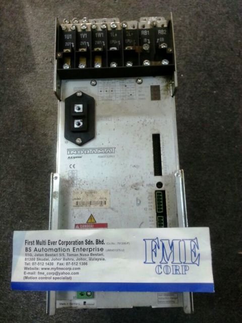 INDRAMAT AC SERVO POWER SUPPLY TVD1.3-08-3 TVD1.3-08-03 TVD1.3-15-03 TVD1.3-15-3 MALAYSIA SINGAPORE INDRAMAT AC SERVO POWER SUPPLY TVD1.3-08-3 TVD1.3-08-03 TVD1.3-15-03 TVD1.3-15-3 MALAYSIA SINGAPORE