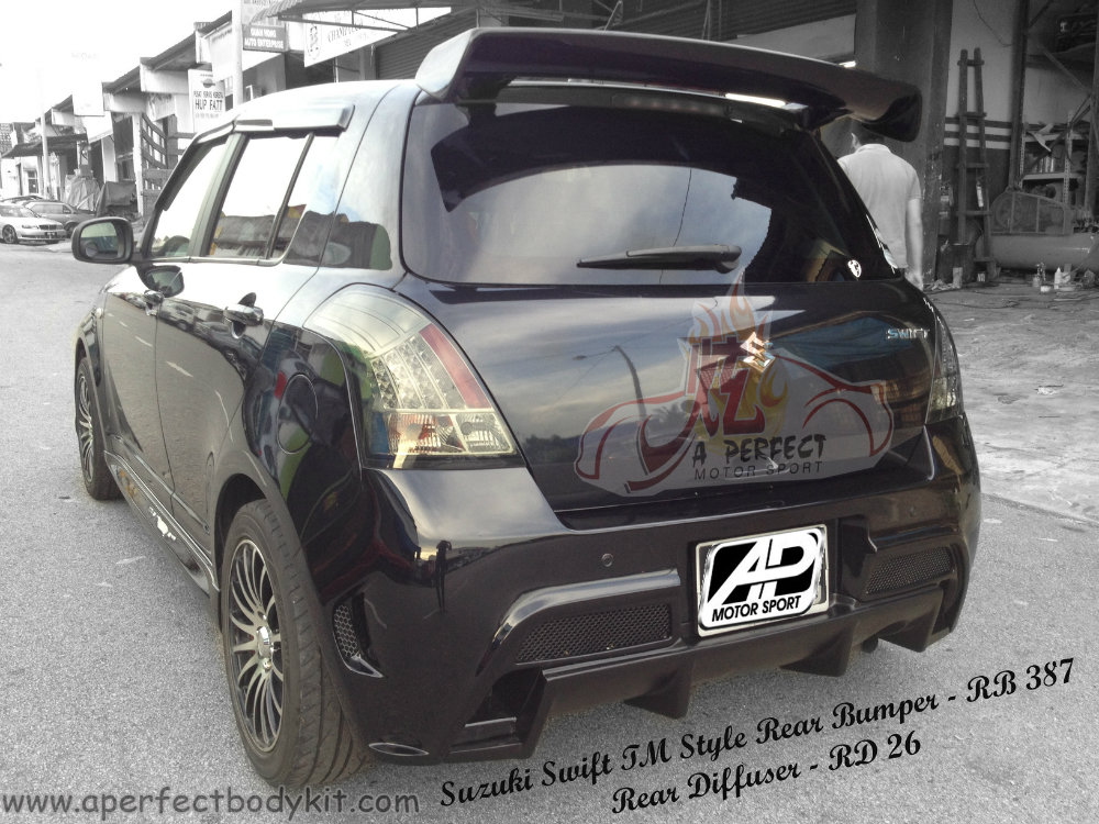 Suzuki Swift TM Style Rear Bumper 