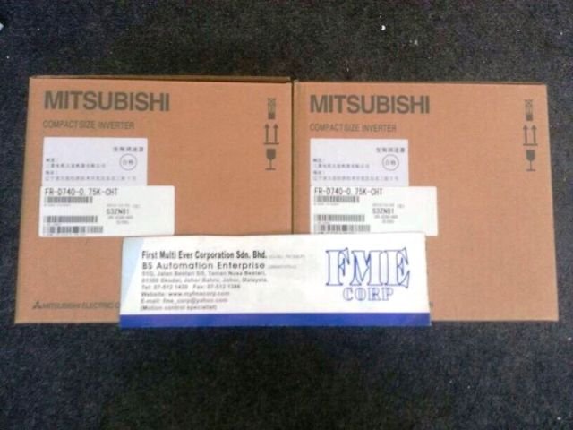 MITSUBISHI INVERTER FREQROL D700 FR-D740-0.75K FR-D740-1.5K FR-D740-2.2K MALAYSIA SINGAPORE INDONESI MITSUBISHI INVERTER FREQROL D700 FR-D740-0.75K FR-D740-1.5K FR-D740-2.2K MALAYSIA SINGAPORE INDONESI