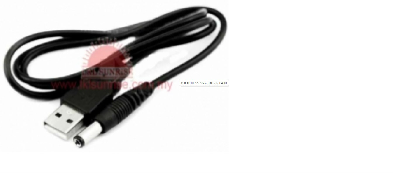 USB TO DC5.5X2.1MM DC 5.5V CABLE