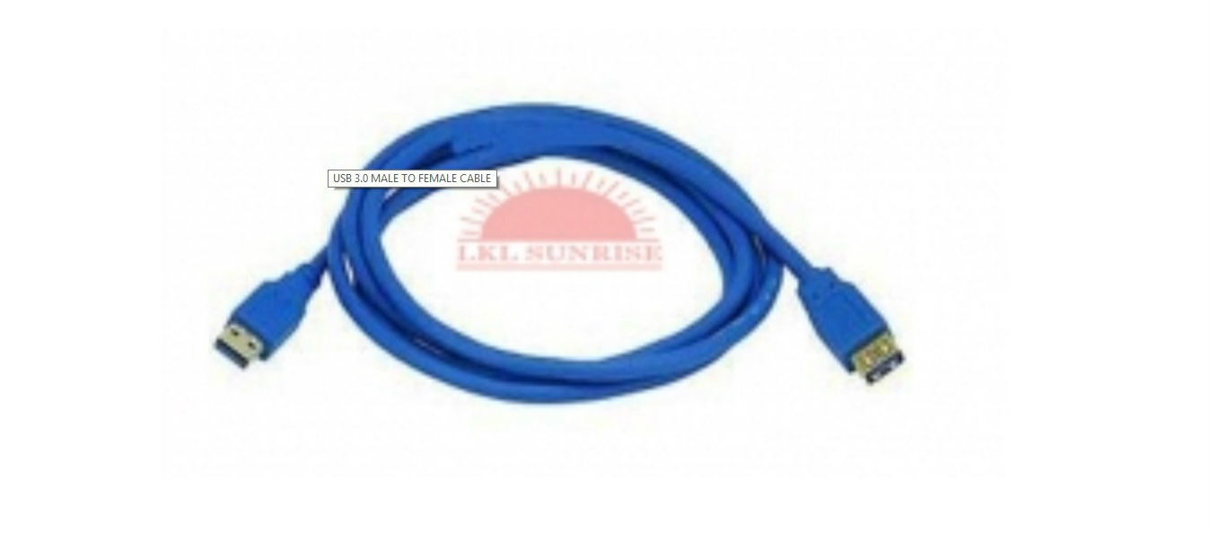 USB 3.0 MALE TO FEMALE CABLE