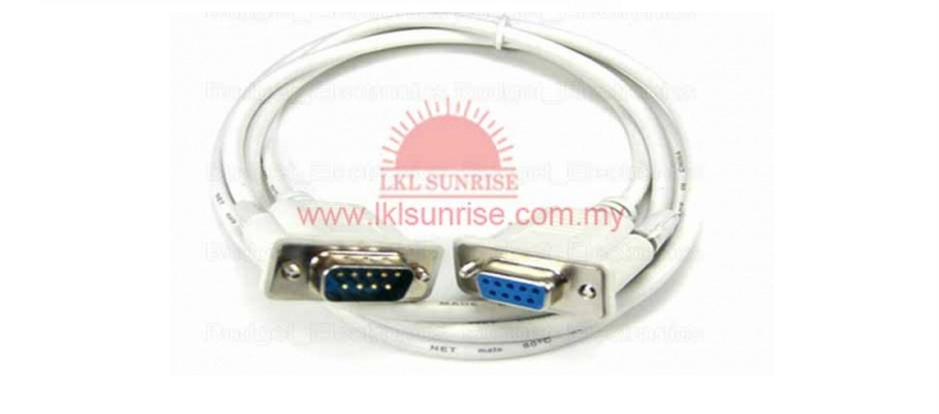 RS232/DB9 FEMALE TO MALE COMPUTER CABLE