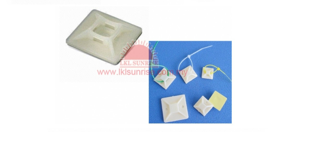 CABLE TIE MOUNTING BASES (100PCS/PACK)