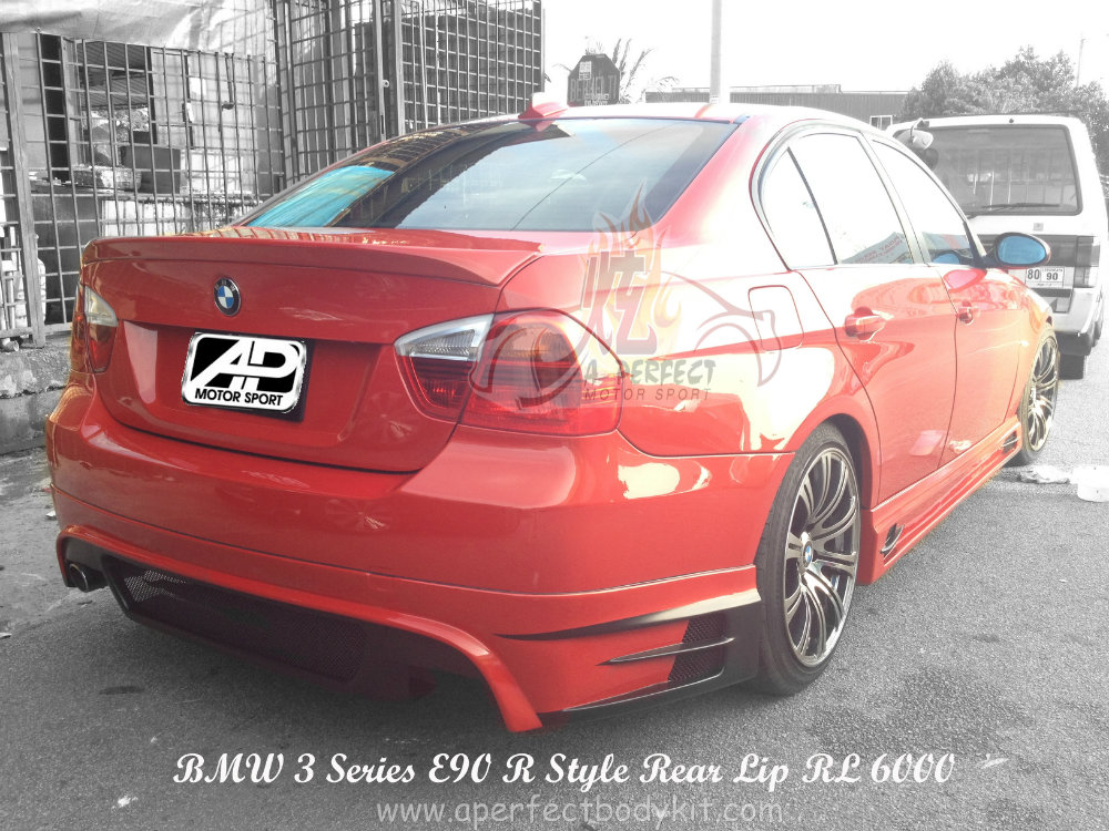 BMW 3 Series E90 R Style Rear Lip 