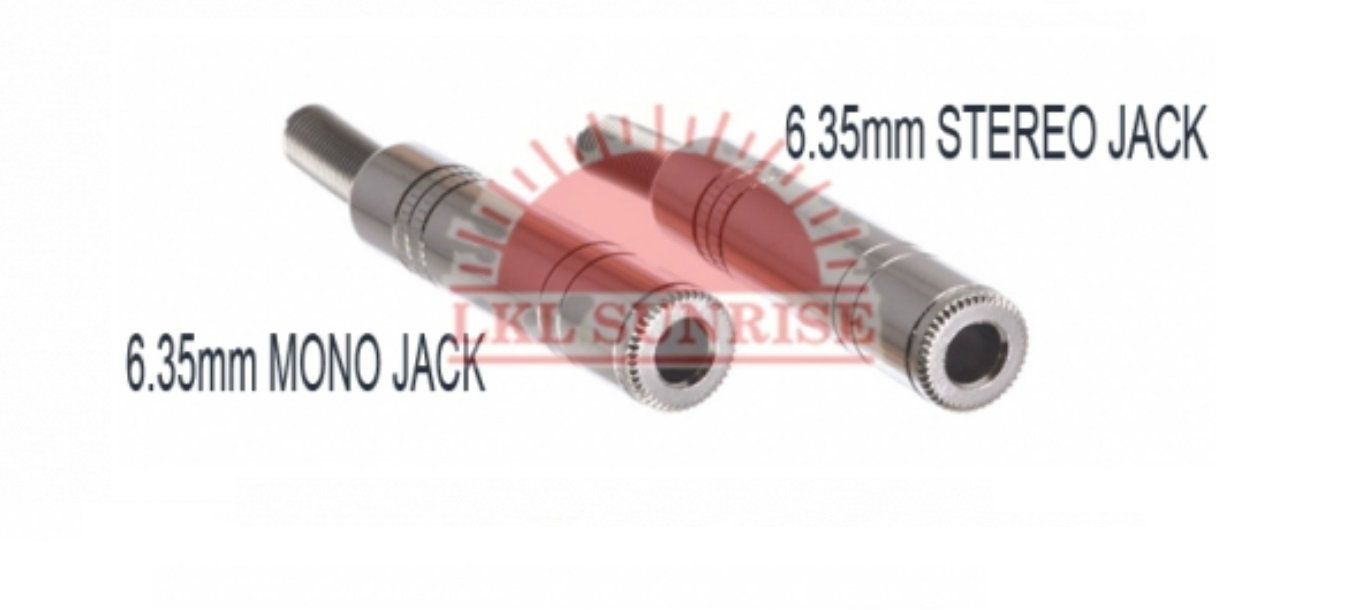 6.35MM MONO JACK