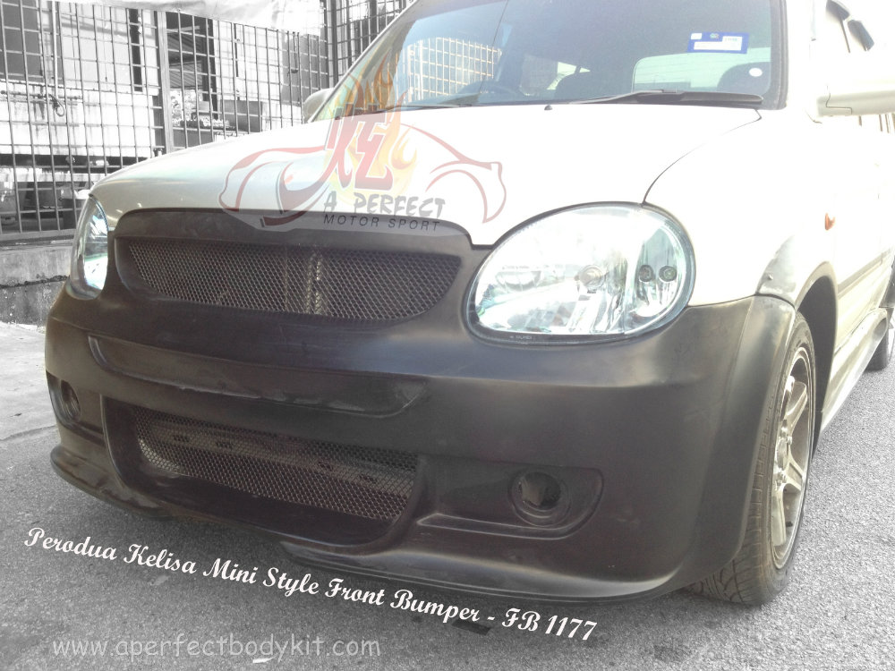 Perodua Kelisa Mini Style Front Bumper 