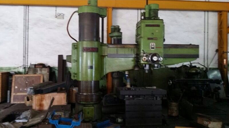 used japan ogawa radial arm drill