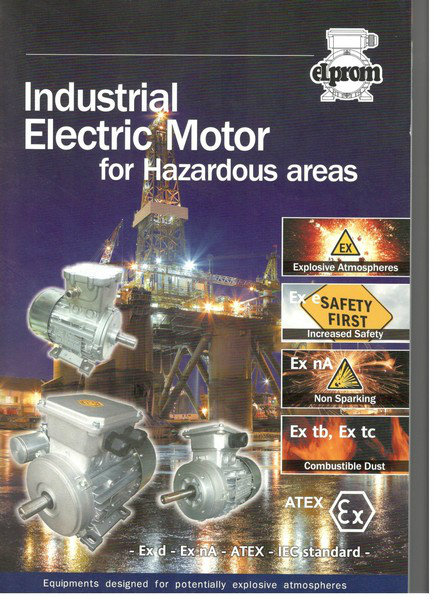 Elprom Industrial Electric Motor for hazardous areas