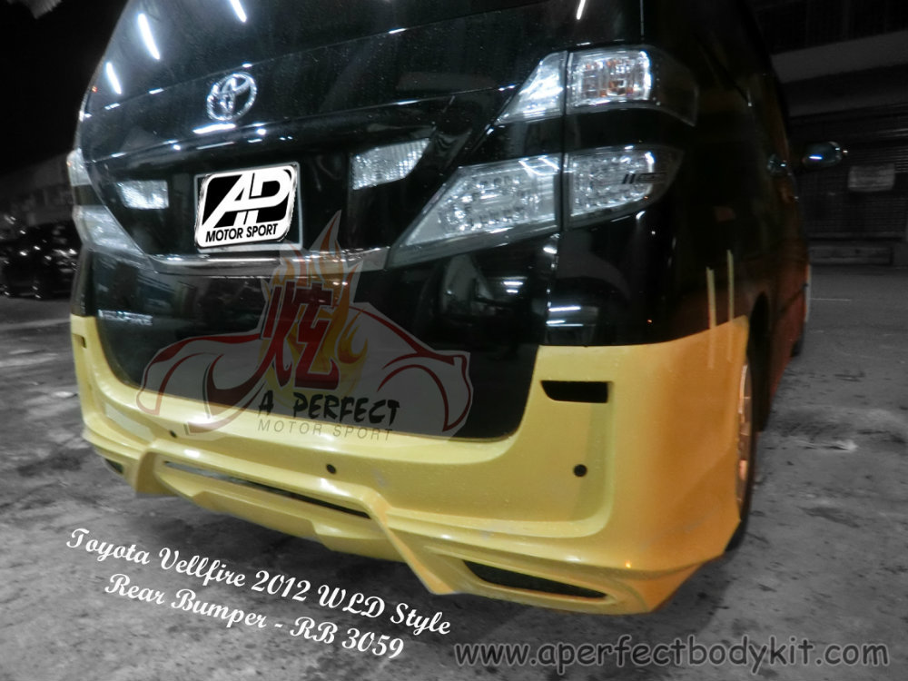 Toyota Vellfire 2012 WLD Style Bumperkits 