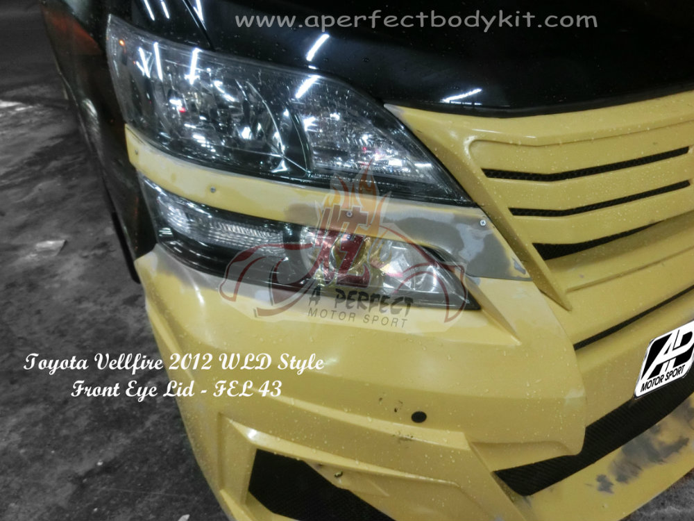 Toyota Vellfire 2012 WLD Style Bumperkits 