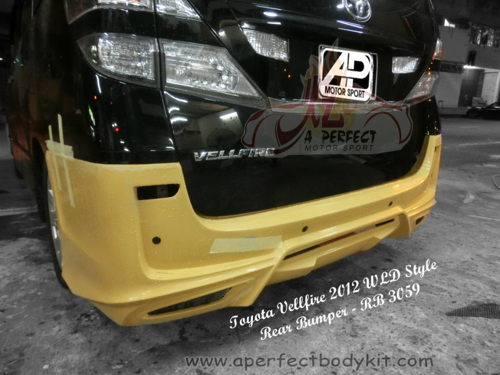 Toyota Vellfire 2012 WLD Style Bumperkits 