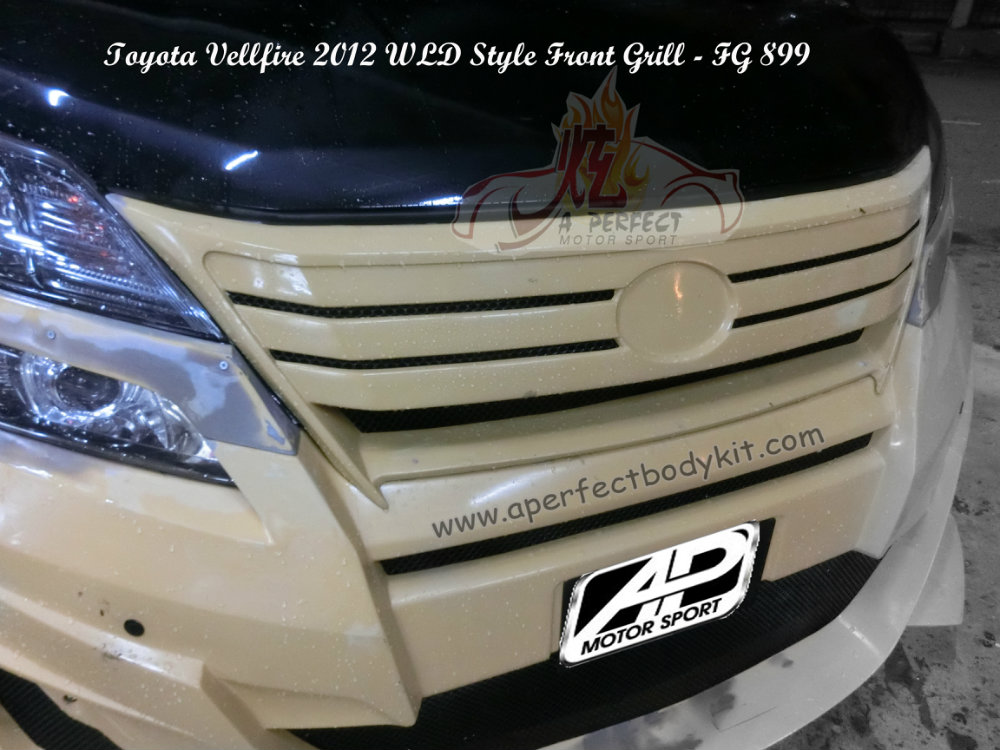 Toyota Vellfire 2012 WLD Style Bumperkits 