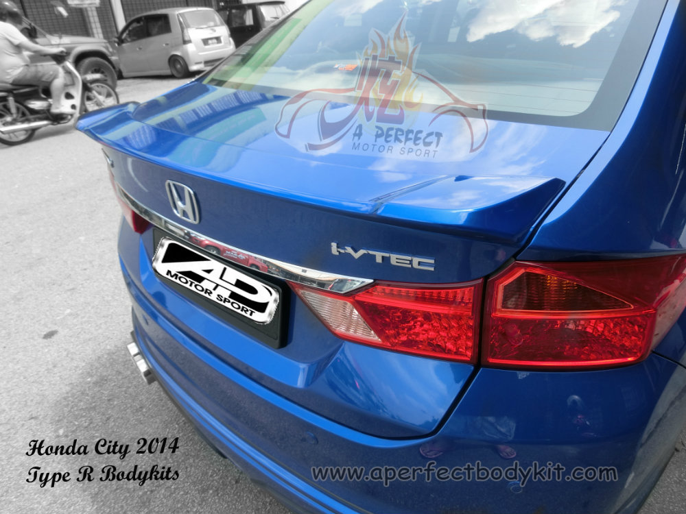 Honda City 2014 Modulo Rear Spoiler 