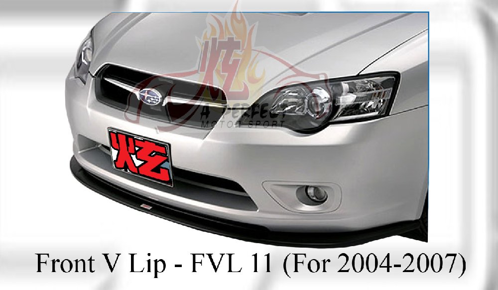 Subaru Legacy 2004 - 2007 Front V Lip 