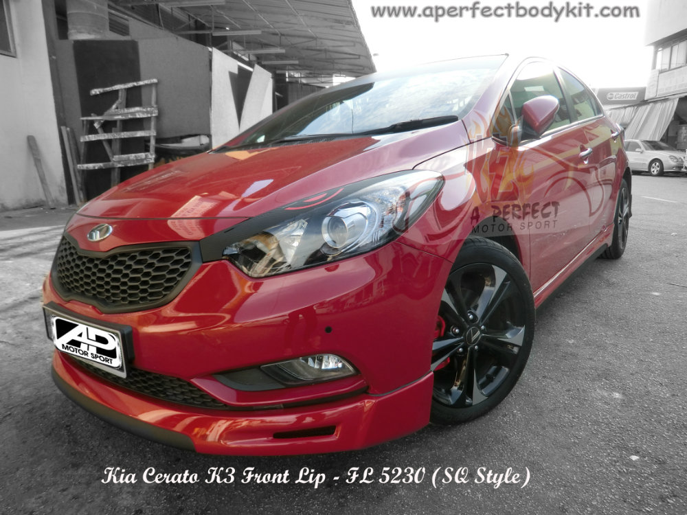 Kia Cerato K3 SQ Style Front Lip 