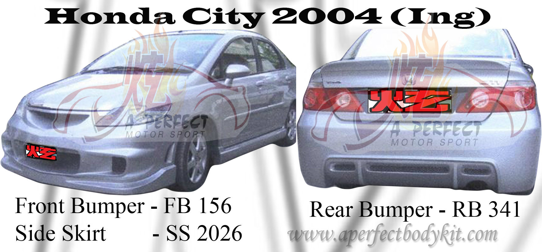 Honda City 2006 Ing Stye Bumperkits 