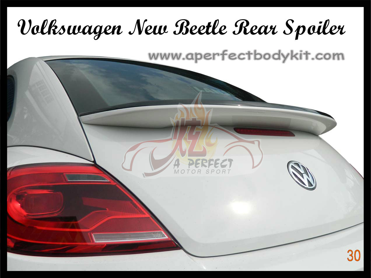 Volkswagen New Beetle Rear Spoiler Volkswagen New Beetle Johor Bahru JB