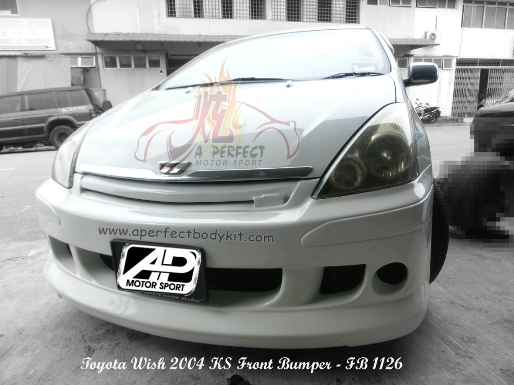 Toyota Wish 2004 KS Front Bumper 