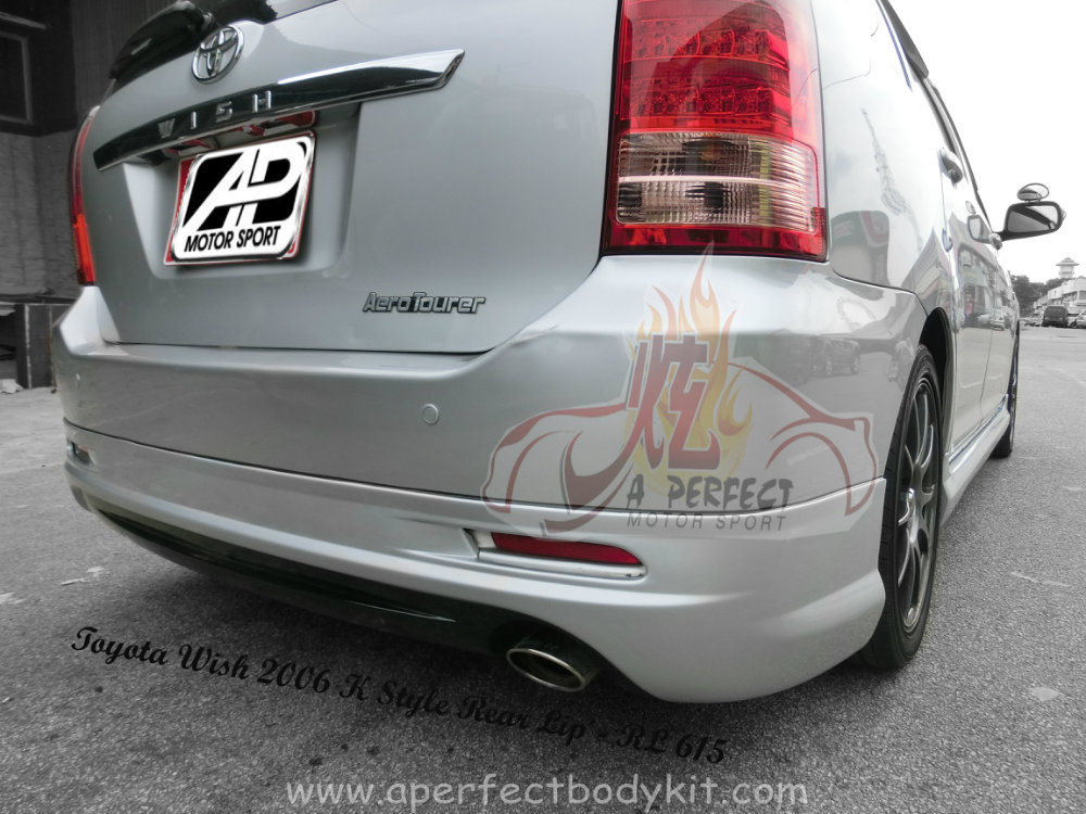 Toyota Wish 2006 K Style Rear Lip 